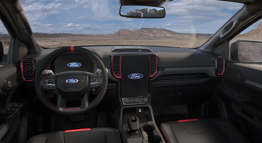 khoang lai xe ranger raptor moi - Dĩ An Ford